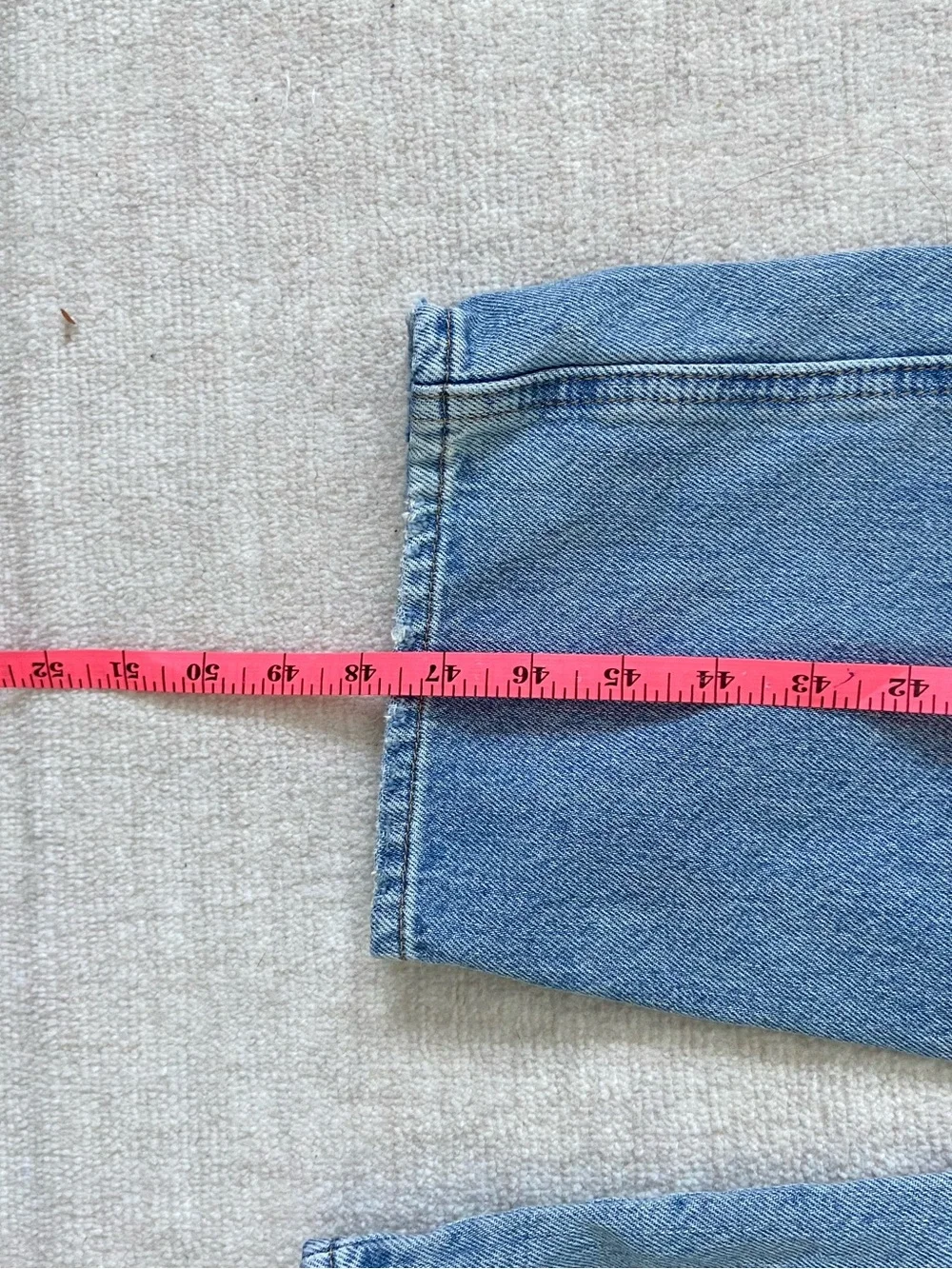 Levi's Light Blue Distressed Denim Overalls - Women's